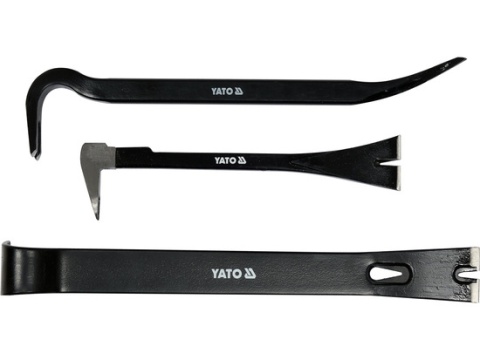 ŁOMY Z WYCIĄGACZAMI, ZESTAW 3 SZT. YT-47303 YATO