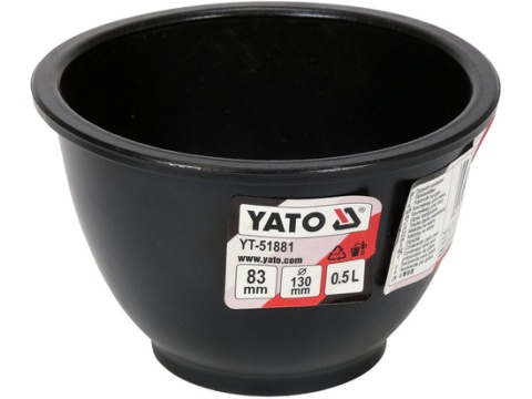 POJEMNIK NA GIPS 0,5L. YT-51881 YATO