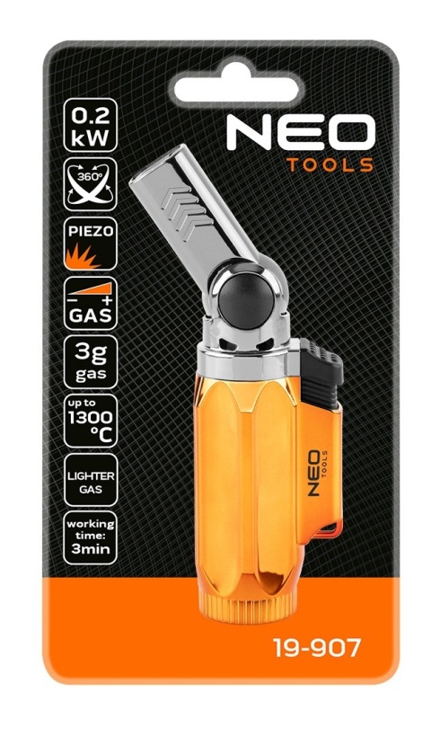 Mikropalnik gazowy NEO TOOLS 19