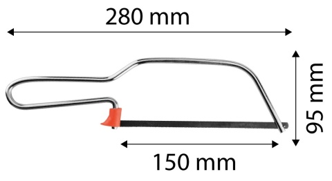 Mini piła do metalu NEO TOOL