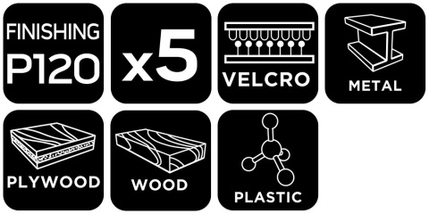 Papier ścierny NEO TOOLS 54