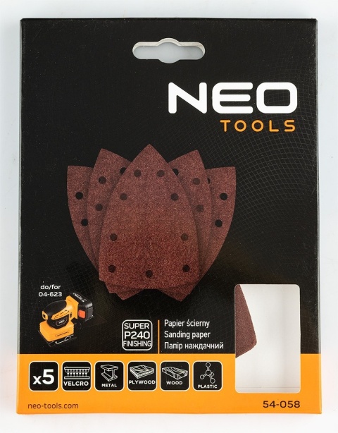 Papier ścierny NEO TOOLS 54