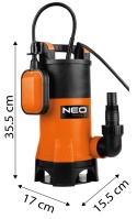 Pompa zanurzeniowa NEO TOOLS 04