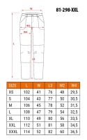 Spodnie robocze 81-298-1-X