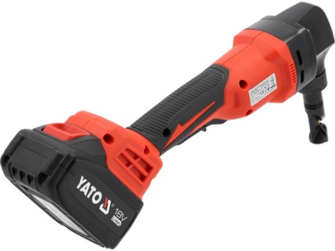AKUMULATOROWE NOŻYCE DO BLACHY 18V Z BATERIĄ