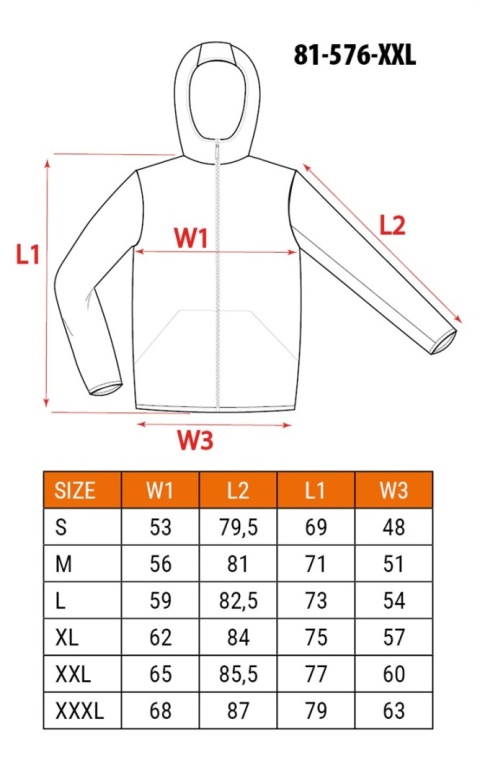 Kurtka robocza 81-576-1-XXL