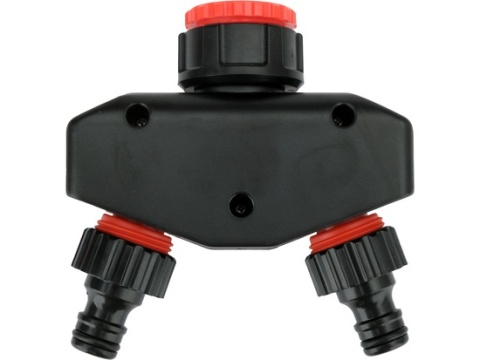PRZYŁĄCZE KRANOWE Z 2 WYJŚCIAMI 3/4"-1"