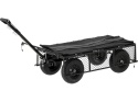 WÓZEK OGRODOWY XL 450KG Z POKROWCEM KOŁA 13"