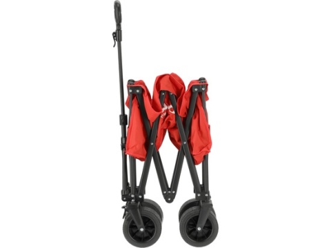 WÓZEK OGRODOWY TURYSTYCZNY SKŁADANY Z SZEROKIMI OPONAMI