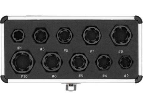 ZESTAW KRÓTKICH WYKRĘTAKÓW DO ŚRUB 10