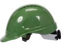 KASK OCHRONNY ZIELONY WYSOKI KOMFORT ABS YT-73975