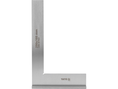 KĄTOWNIK ŚLUSARSKI ZE STOPKĄ 250X160 MM