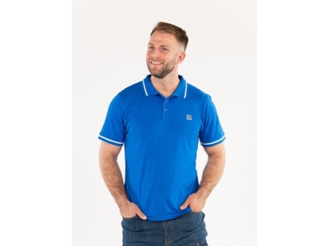 KOSZULKA POLO SOFT NIEBIESKA R. XL YT-78627