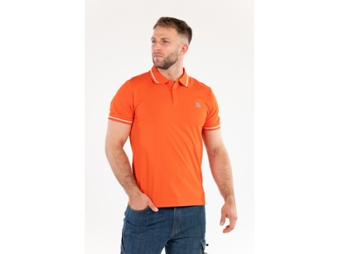 KOSZULKA POLO SOFT POMARAŃCZOWA R. L YT-78614