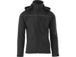 KURTKA SOFTSHELL Z KAP. OBSIDIAN R. M YT-79551 YATO