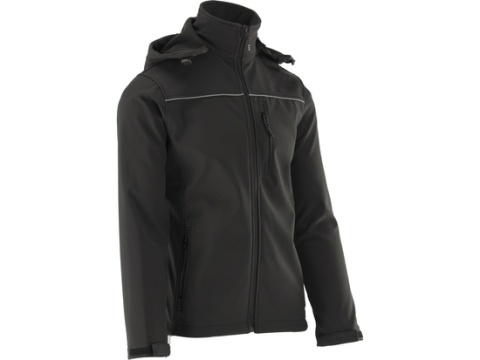 KURTKA SOFTSHELL Z KAP. OBSIDIAN R. M YT-7