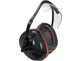 NAUSZNIKI ZINTEGR. Z OKULARAMI BEZBARWNE