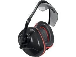 NAUSZNIKI ZINTEGROWANE Z OKULARAMI SZARE YT-74635