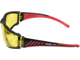 OKULARY OCHRONNE KOMFORT+ ŻÓŁTE YT-73621
