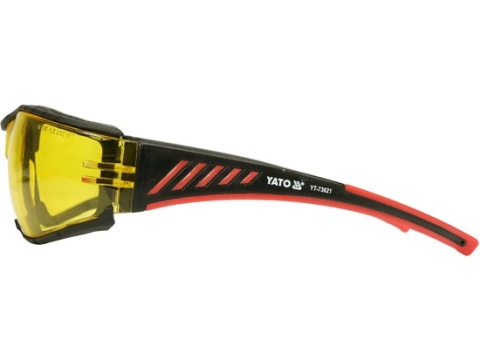 OKULARY OCHRONNE KOMFORT+ ŻÓŁTE