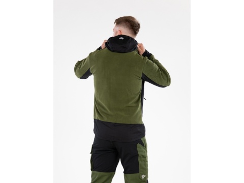 POLAR Z KAPTUREM SARNA GREEN ROZM