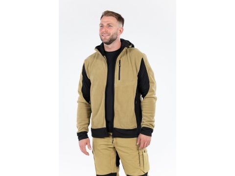 POLAR Z KAPTUREM SARNA KHAKI
