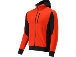 POLAR Z KAPTUREM SARNA RED ROZM. S