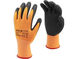 RĘKAWICE OCHR. Z OBSŁ. SMART. PU R. 9 YT-74752 YATO