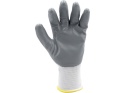 RĘKAWICE ROBOCZE NYLON/NITR. BIAŁE