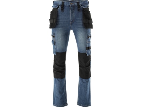 SPODNIE STRETCH JEANS DARK BLUE R. 2XL