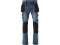 SPODNIE STRETCH JEANS DARK BLUE R. XL YT-79054