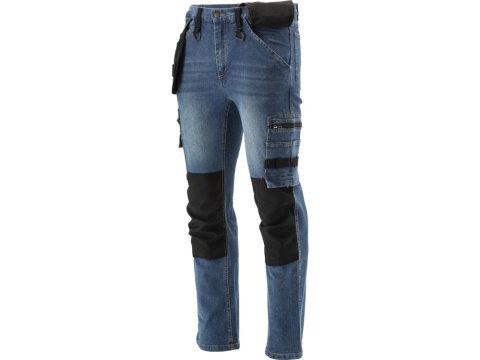 SPODNIE STRETCH JEANS DARK BLUE