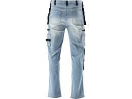 SPODNIE STRETCH JEANS L. BLUE R. S YT-79070