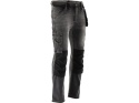 SPODNIE STRETCH JEANS STEEL GREY R.2XL YT-79065 YATO
