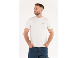 T-SHIRT TALL BIAŁY Z ELASTANEM R. S YT-78426