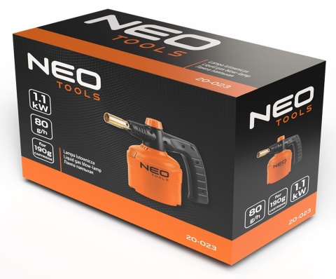 LAMPA LUTOWNICZA GAZOWA 20-023 NEO TOOLS