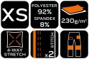 Spodnie robocze 81-295-3-XS NEO