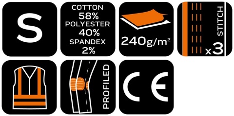 Spodnie robocze 81-351