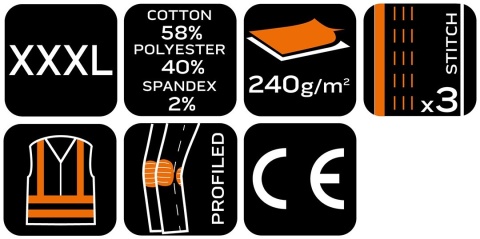 Spodnie robocze 81-351-1-XXXL NEO