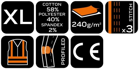 Spodnie robocze 81-351-2