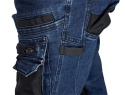 SPODNIE ROBOCZE DENIM, WZMOCNIENIA OXFORD,