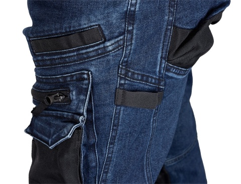 SPODNIE ROBOCZE DENIM, WZMOCNIENIA OXFORD,