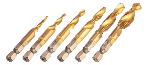 Zestaw wierteł gwintujących