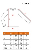 Koszulka z długim rękawem NEO TOOLS R. S