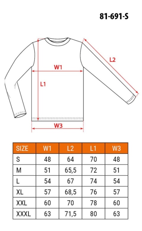 Koszulka z długim rękawem NEO TOOLS R. S