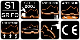 Półbuty robocze 82-169-44 NEO TOOL