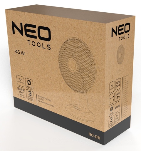 WENTYLATOR BIURKOWY 90-011 NEO TOOLS