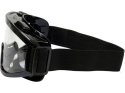 GOGLE OCHRONNE Z WYWIETRZNIKAMI CZARNA RAMA YT-73832