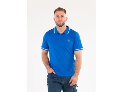 KOSZULKA POLO SOFT NIEBIESKA R. 3XL YT-78629