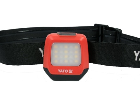 LATARKA CZOŁ, NA CZAPKĘ Z DASZKIEM 200LM YT